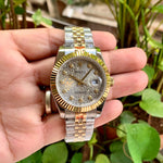 Rolex DateJust Jubilee Textured Dial Diamond Figure ZR