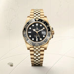 Rolex GMT Master || Yellow Gold Black Dial