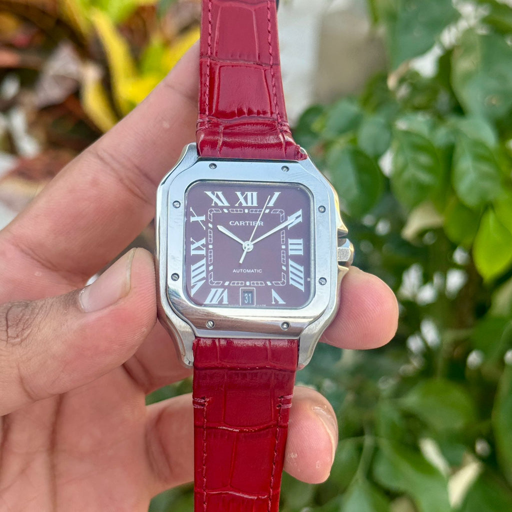 Cartier Santos Blue Qatar Edition
