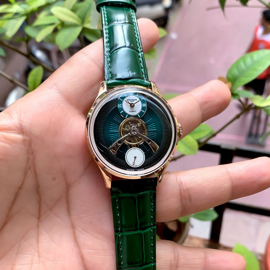 Patek Philippe Central Tourbillon Green
