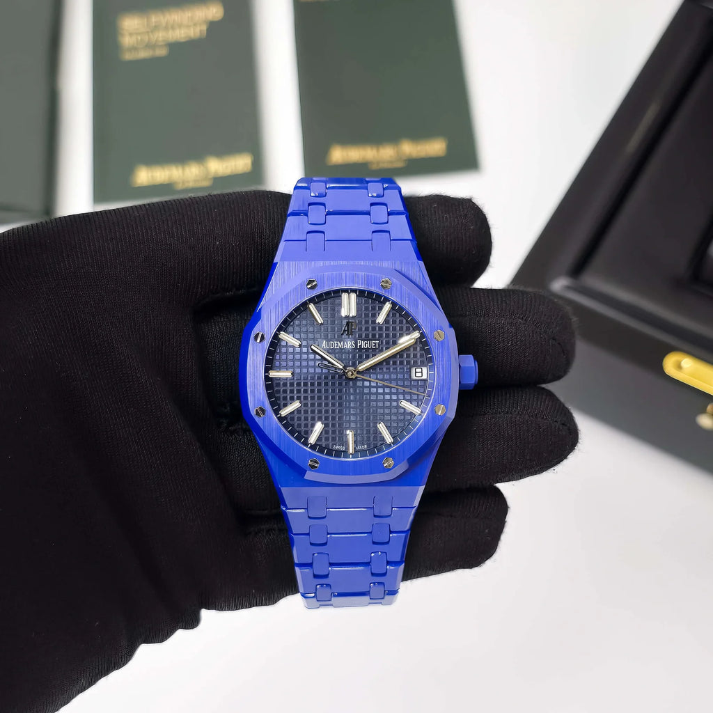 Audemars Piguet Royal Oak 15500 Blue APS Factory Swiss