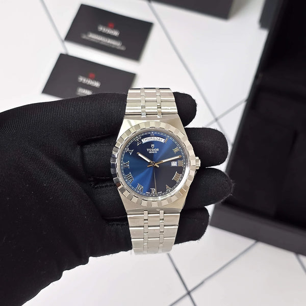 TUDOR ROYAL M28600 Blue V7 Swiss
