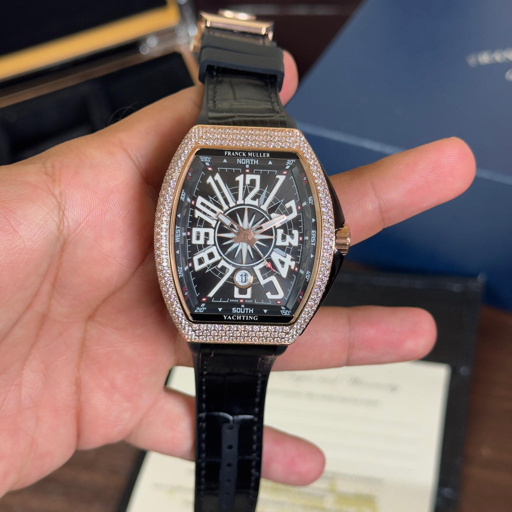 Franck Muller Vanguard V45 Diamond Studded