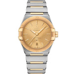 Omega Constellation Silver Gold With Gold Dial Premium Automatic