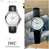 IWC شافهاوزن بورتوفينو أوتوماتيكية للرجال سوداء