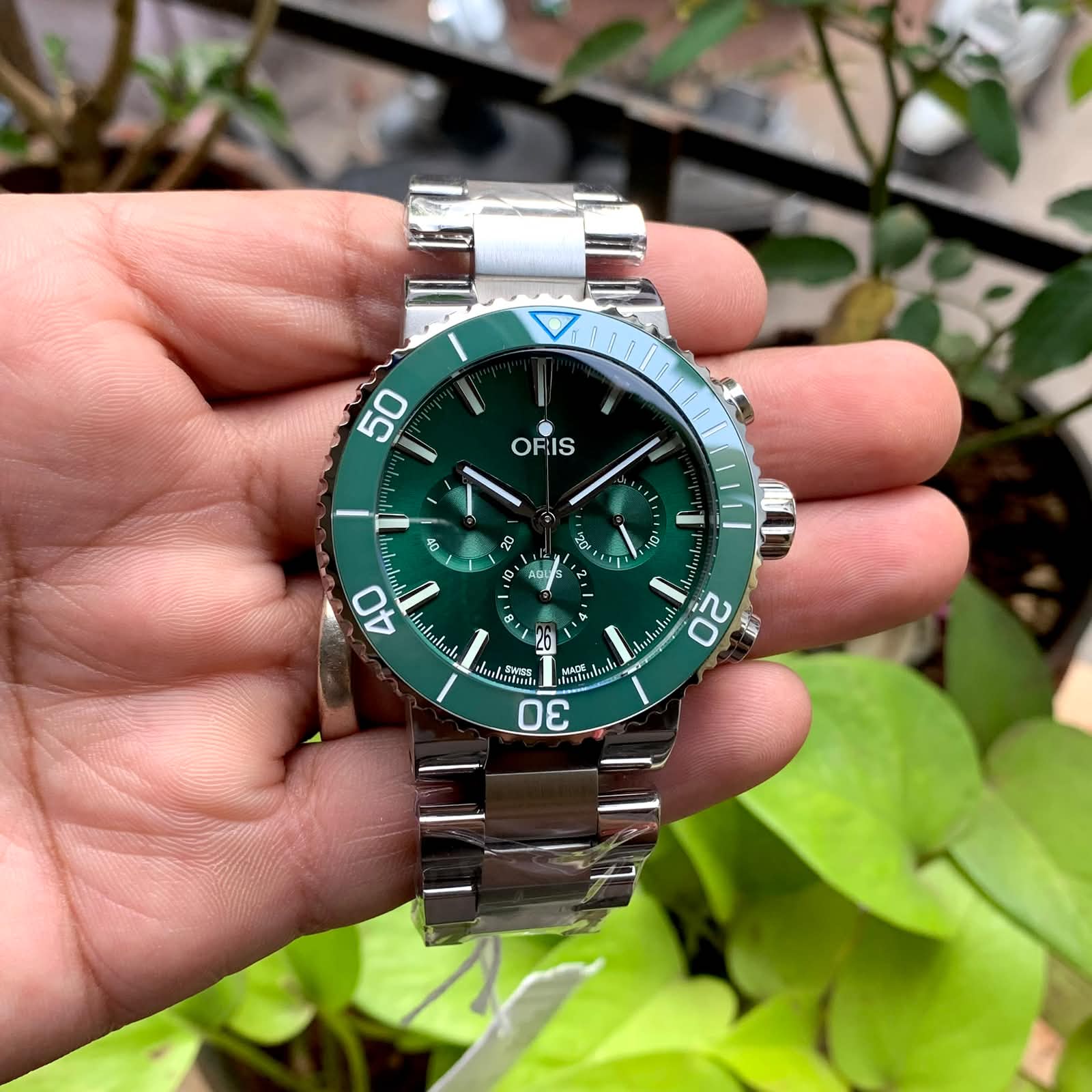 Oris Aquis Chronograph Date