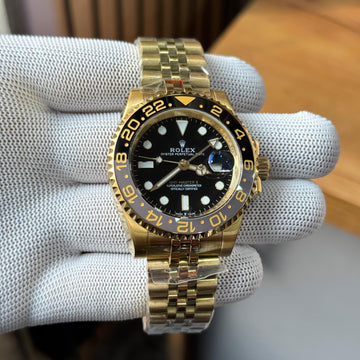 Rolex GMT Master || Yellow Gold Black Dial