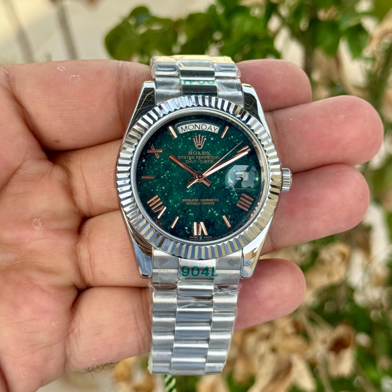 Rolex Day Date Silver