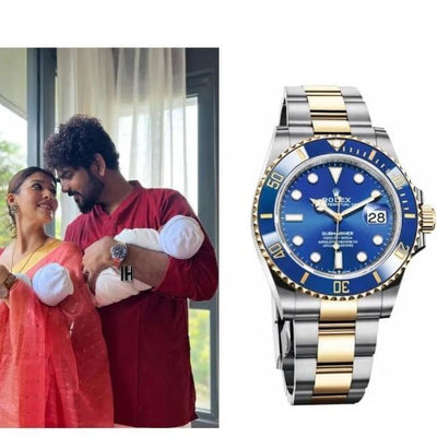 Rolex Submariner Silver Blue Two-Tone