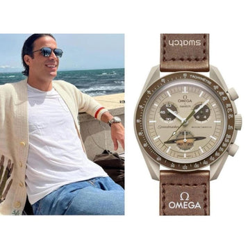 Omega swatch speedmaster moon watch