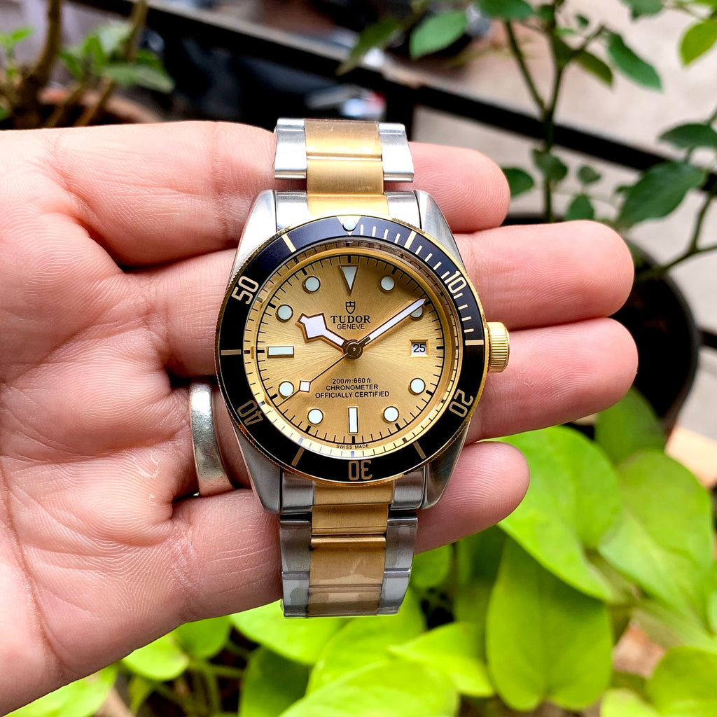 Tudor Black-Bay Gold Silver Premium Automatic