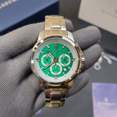 Maserati Successo Chronograph Date Small Seconds Analog Men's Watch