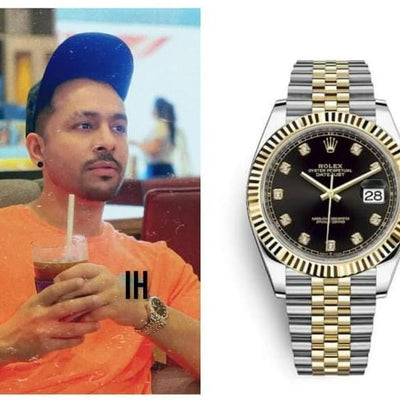 Rolex DateJust Jubilee DT Black Diamond Figure ZR