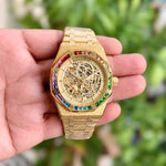 Audemars Piguet Royal Oak Frosted Gold Double Balance Wheel Openworked