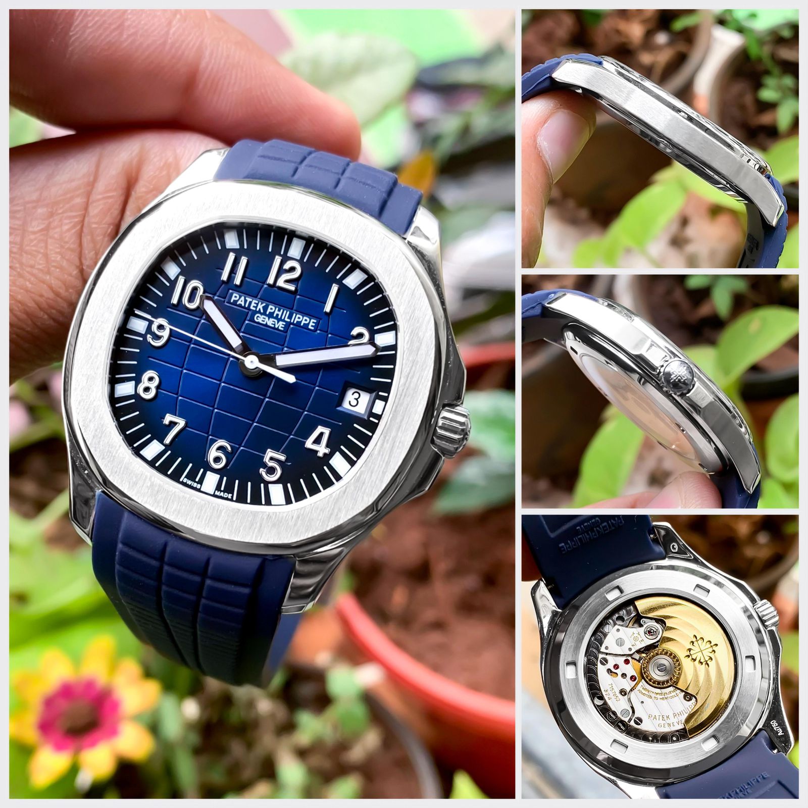 Patek Philippe Aquanaut 5168G Swiss ETA Ultra Thin
