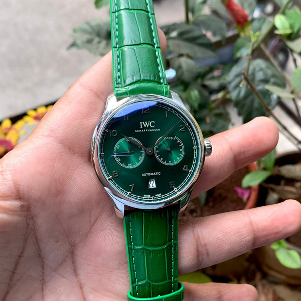 IWC Portugieser Heritage green