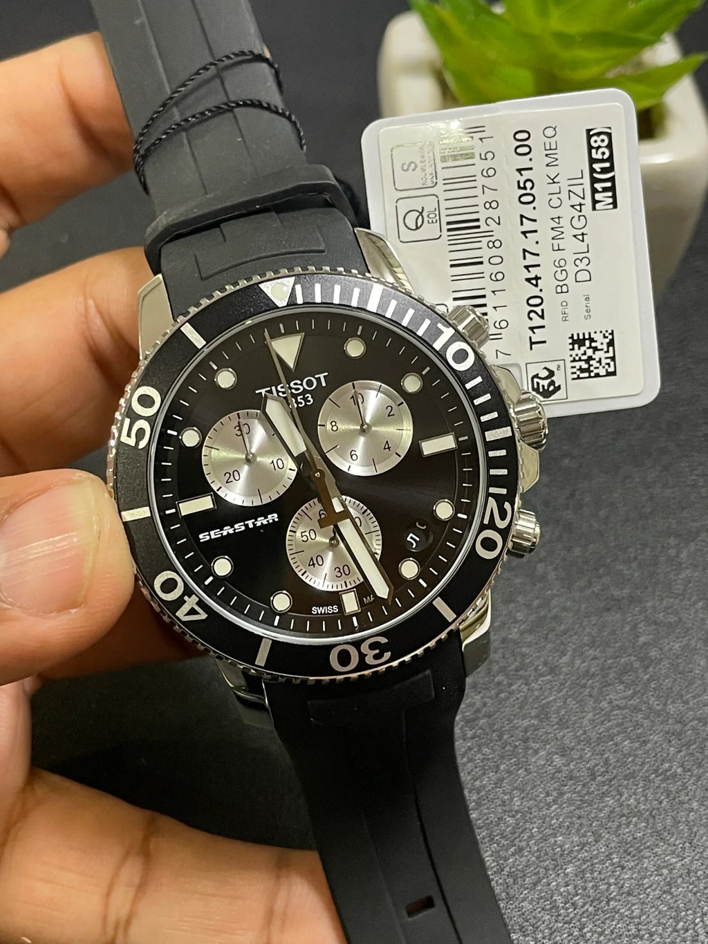 Tissot Seastar 1000 Chronograph T120.417.17.051.00 Store Quality