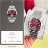 Vacheron Constantin Overseas Tourbillon Stainless Steel Ruby Red Dial