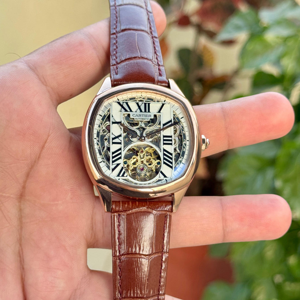 Cartier Tourbillion Roman Number Premium Automatic