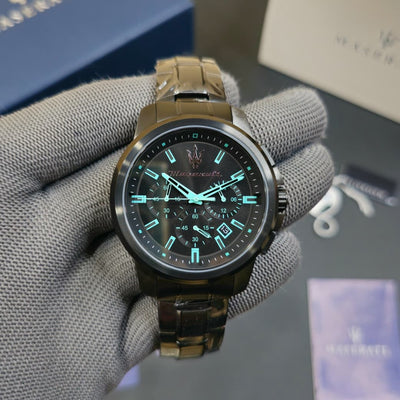Maserati Successo Chronograph Date Small Seconds Analog Men's Watch