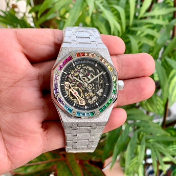 Audemars Piguet Royal Oak Frosted Gold Double Balance Wheel Openworked