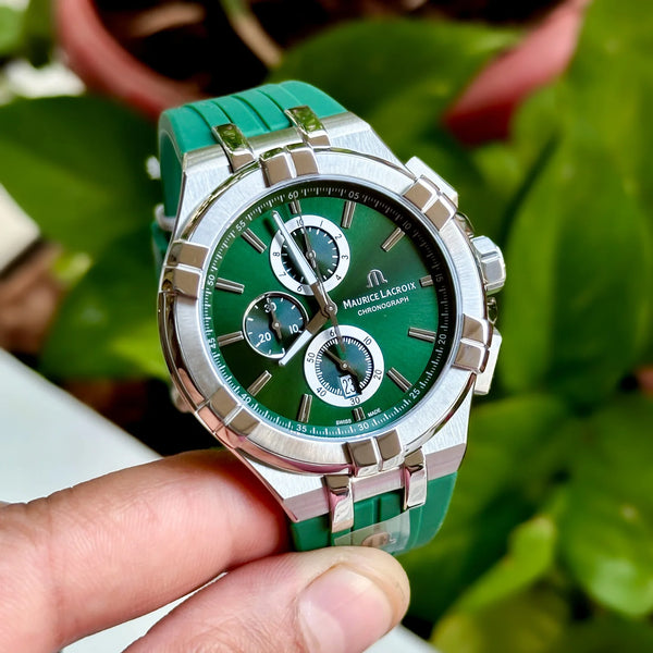 Maurice Lacroix Aikon Quartz Green AI1018