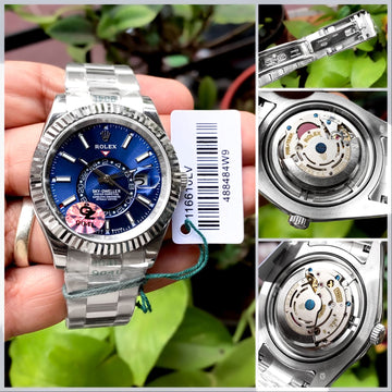 Rolex Sky-Dweller Edition Swiss Semi ETA 9001 Muvment  ❣️