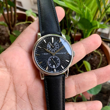 ARNOLD & SON Eight-Day Black 43 Automatic
