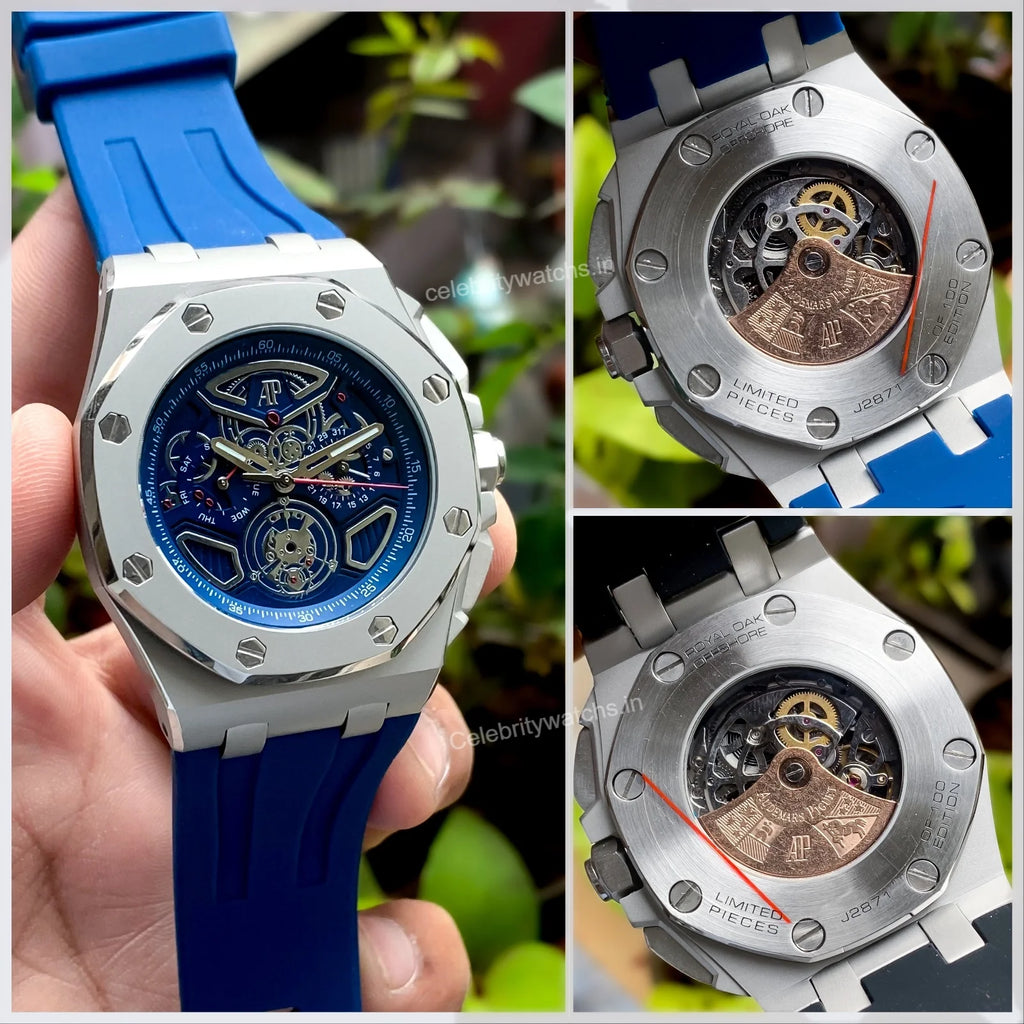 Audemars Piguet Royal Oak Tourbillon Chronograph Blue
