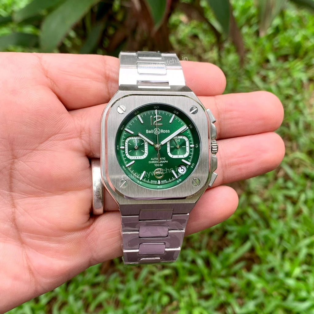 Bell & Ross BR-05 Urban Chronograph Green Quartz