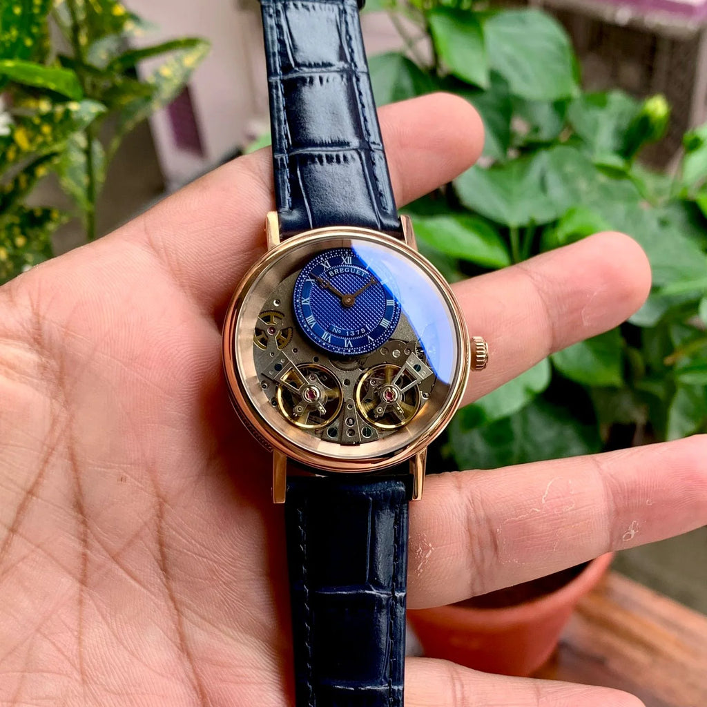 Breguet Tradition Dual Toubillon Automatic Blue