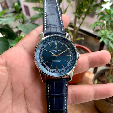 Breitling Chronometer Navitimer Automatic Blue Strap