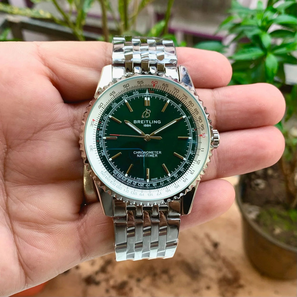 Breitling Chronometer Navitimer Automatic Green
