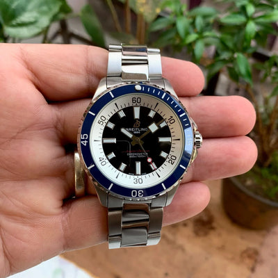 Breitling SUPEROCEAN 42 Blue Bezel Auto