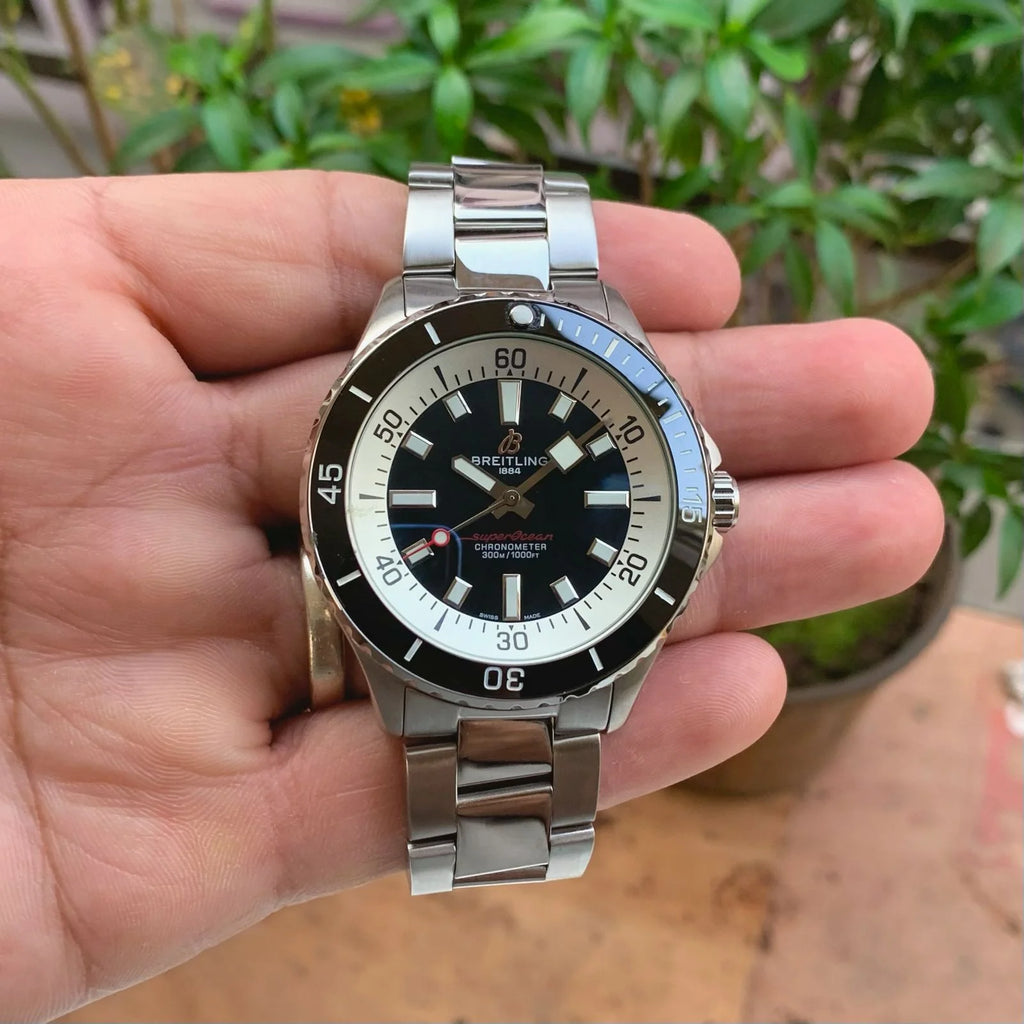 Breitling SUPEROCEAN 42 Silver-Black Auto