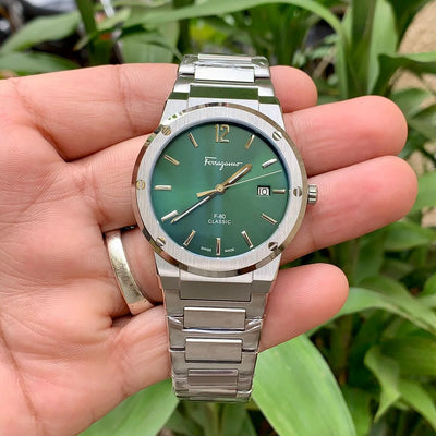 Ferragamo F-80 Classic Green