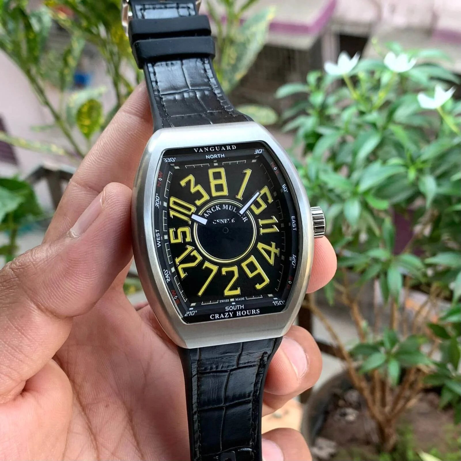 Franck Muller Crazy Hour Automatic Yellow ₹12499