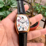 Franck Muller Crazy Hours Color Dreams RG-White Dial