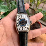 Franck Muller Grand Central Tourbillon Black Strap