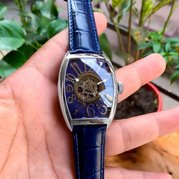 Franck Muller Grand Central Tourbillon Blue