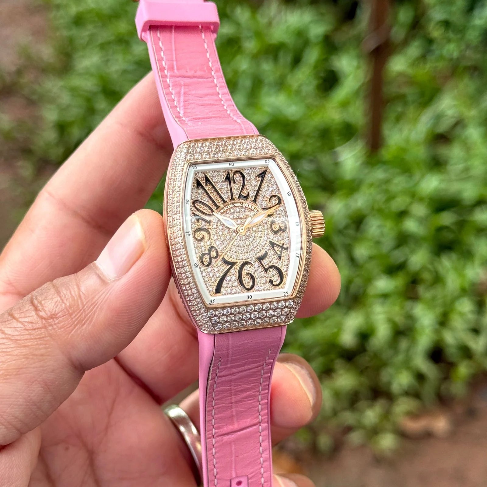 Franck Muller Vanguard V32 Pink Quartz