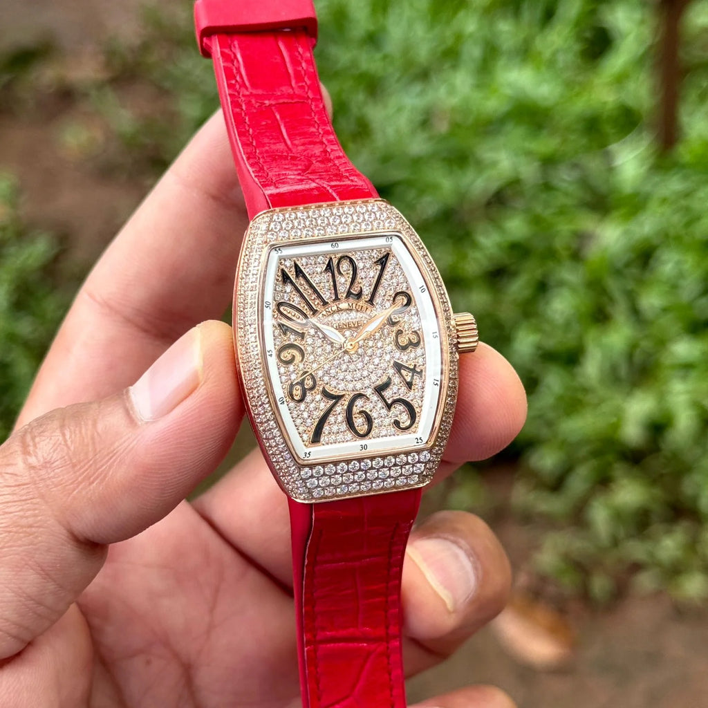 Franck Muller Vanguard V32 Red Quartz