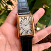 Franck Muller Long Island Crazy Color Dreams أبيض ذهب وردي