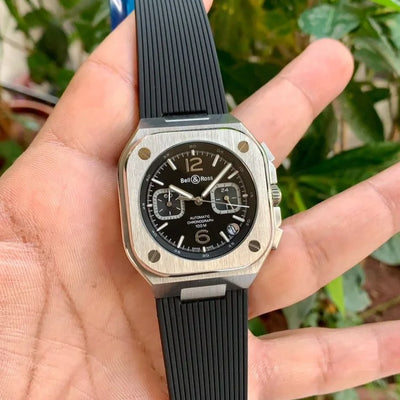 Bell & Ross BR-05 Urban Chronograph Black Quartz