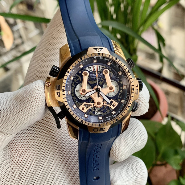 Graham Chronometer Rose-Gold Design Quartz