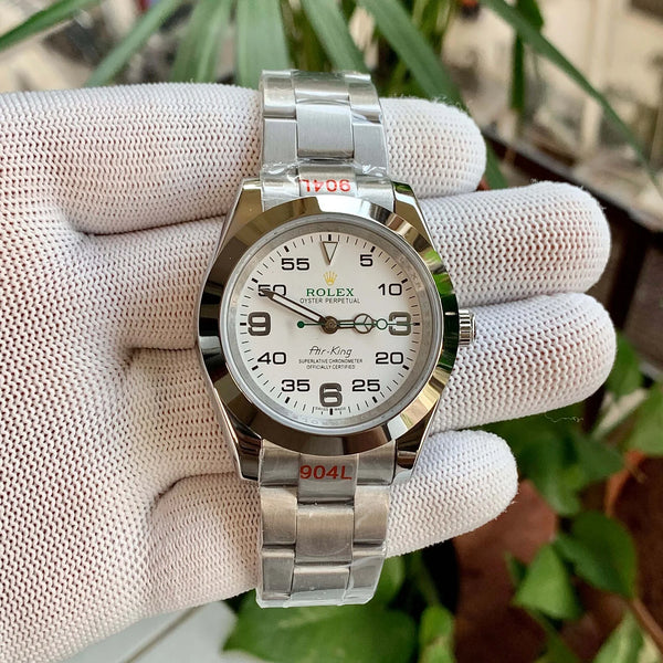 Rolex Air King White Dial