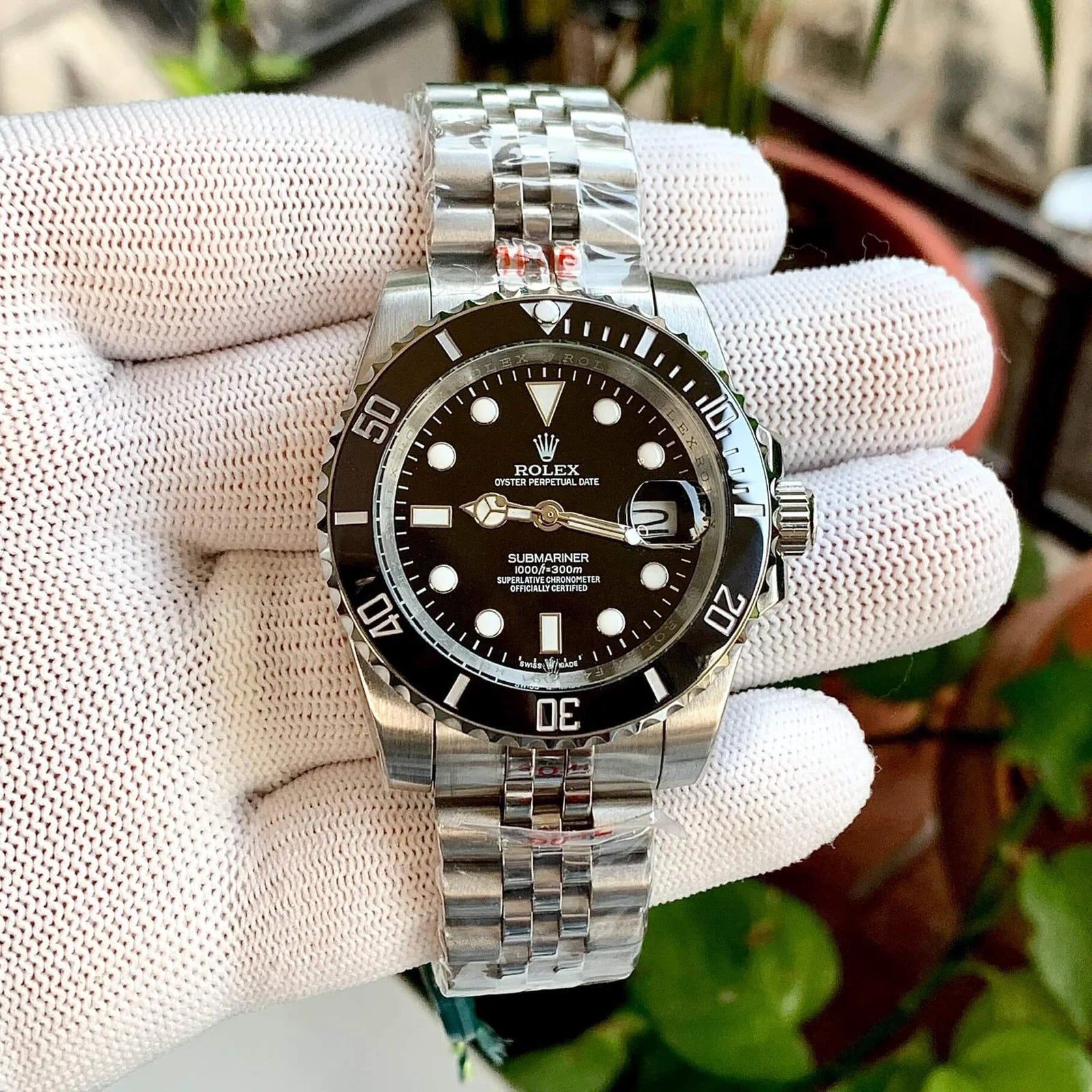 Rolex Submariner Black Silver Jubilee ShahStore Rolex Submariner Black Silver Jubilee ShahStore