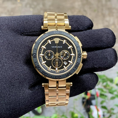 Versace Greca Chronograph VEPM00720 Black