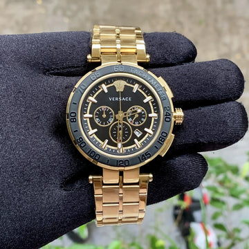 Versace Greca Chronograph VEPM00720 Black