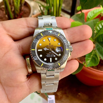 Rolex Submariner Yellow Dial DiW Semi Swiss